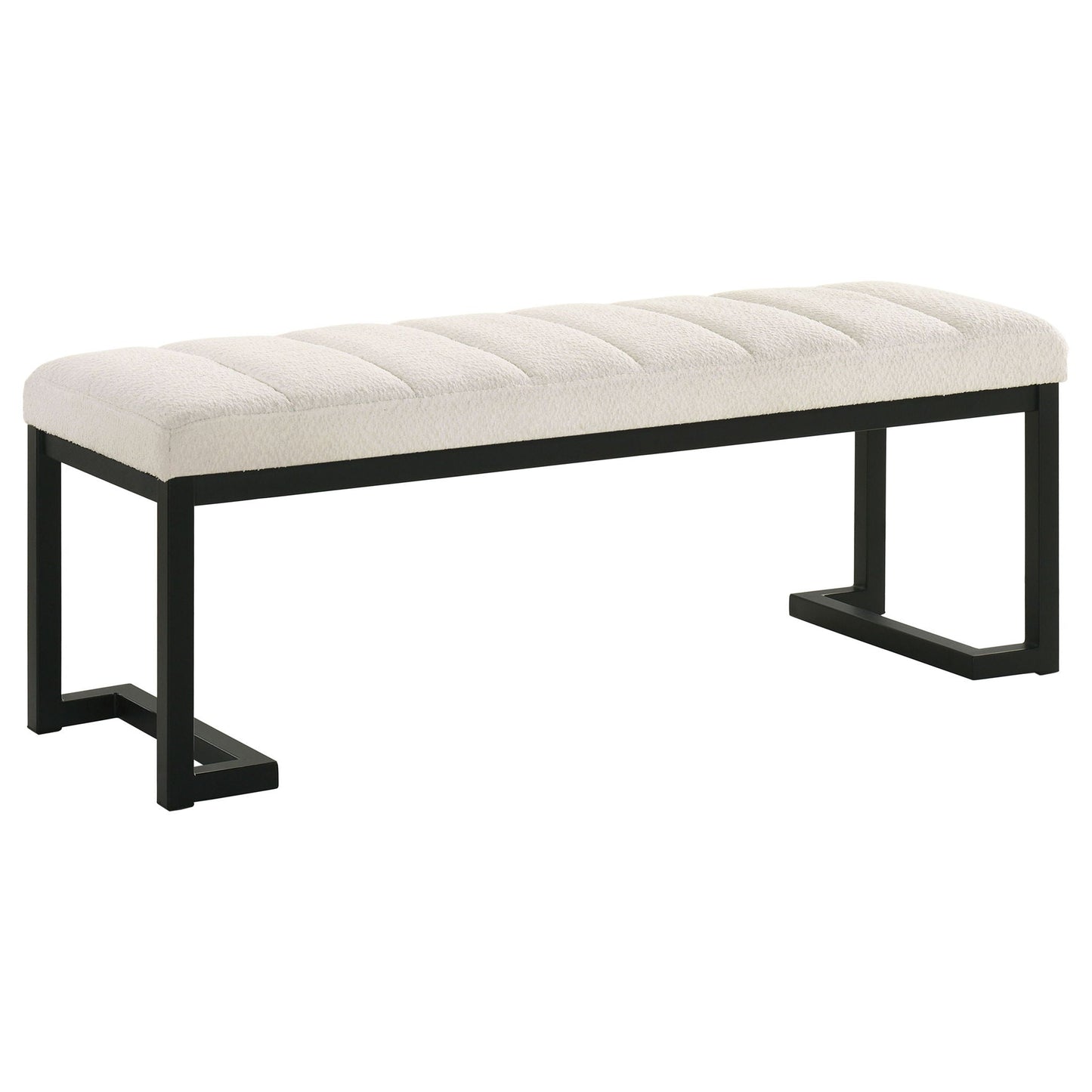 Mesa - Boucle Upholstered Tufted Accent Bench Coaster Fine Furniture