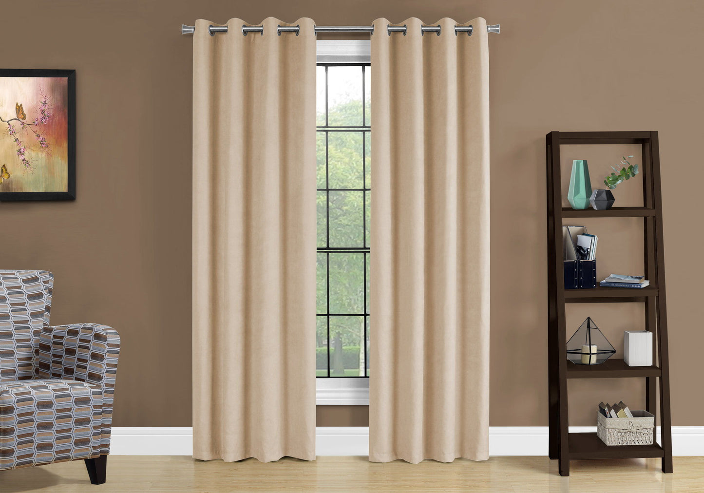 2 Pieces Set, Curtain Panel, Room Darkening, Grommet 8th Street