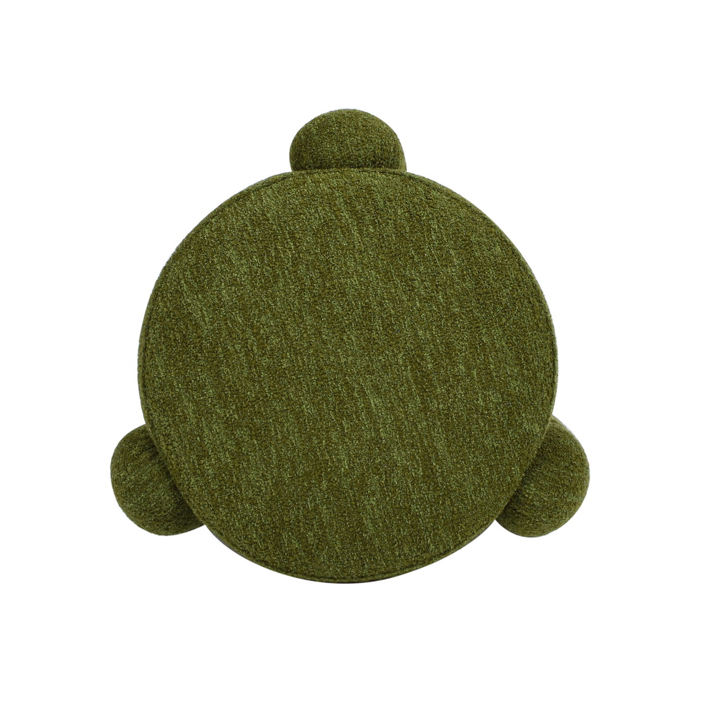 Hugo - Round Fully Upholstered Ottoman Jennifer Taylor Home