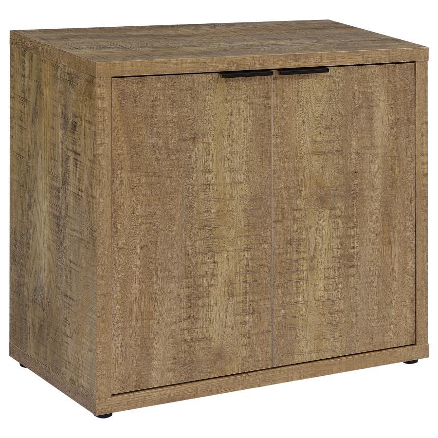 Pepita - 2 Door Engineered Wood Accent Cabinet - Mango Brown Coaster Fine Furniture