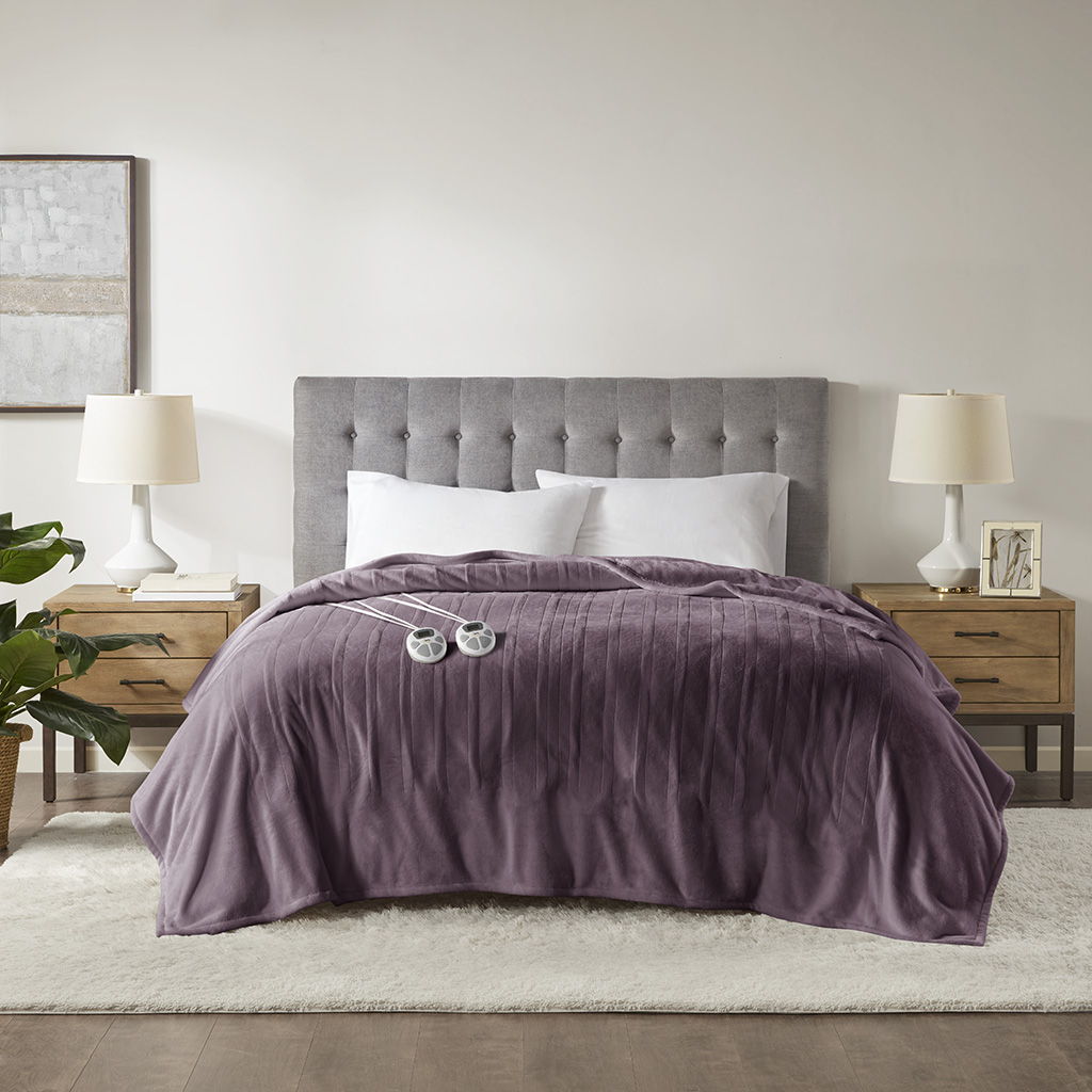 Heated Blanket - Purple Serta