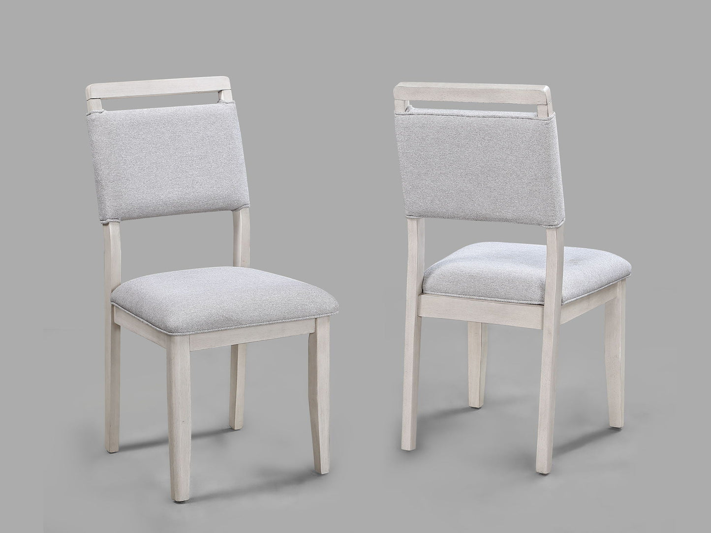 Blanche - 5 Piece Dining Room Set - Antique White Crown Mark