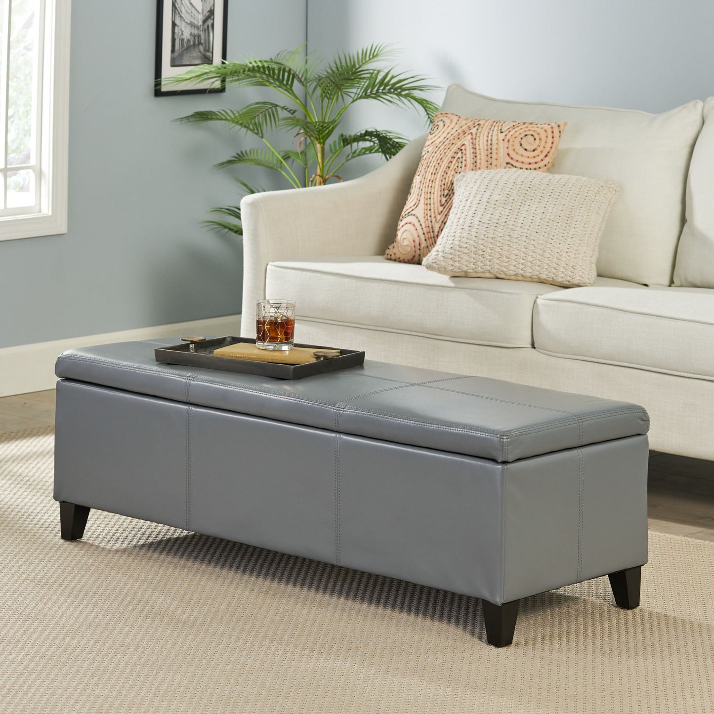 Glouster - Contemporary Storage Ottoman Noble House