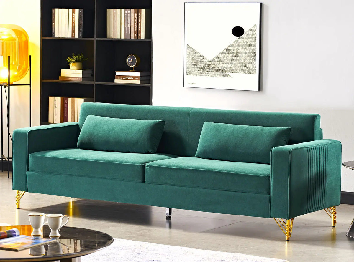 Aesthetic 3 Seater Couch With Classic Modern Appeal And Luxurious Soft Comfort US Pride