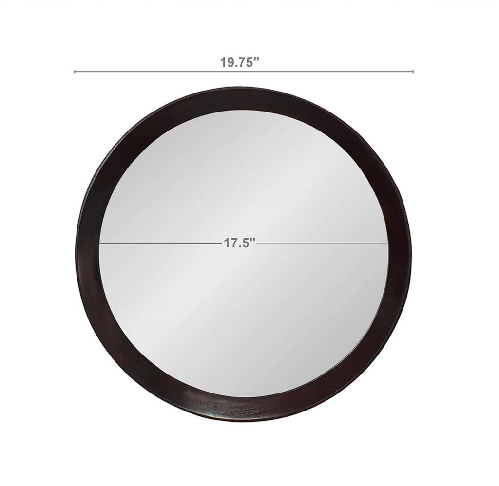 Transitional Decor Style Wall Mirror Decor With Frame For Bathroom Daily Nest