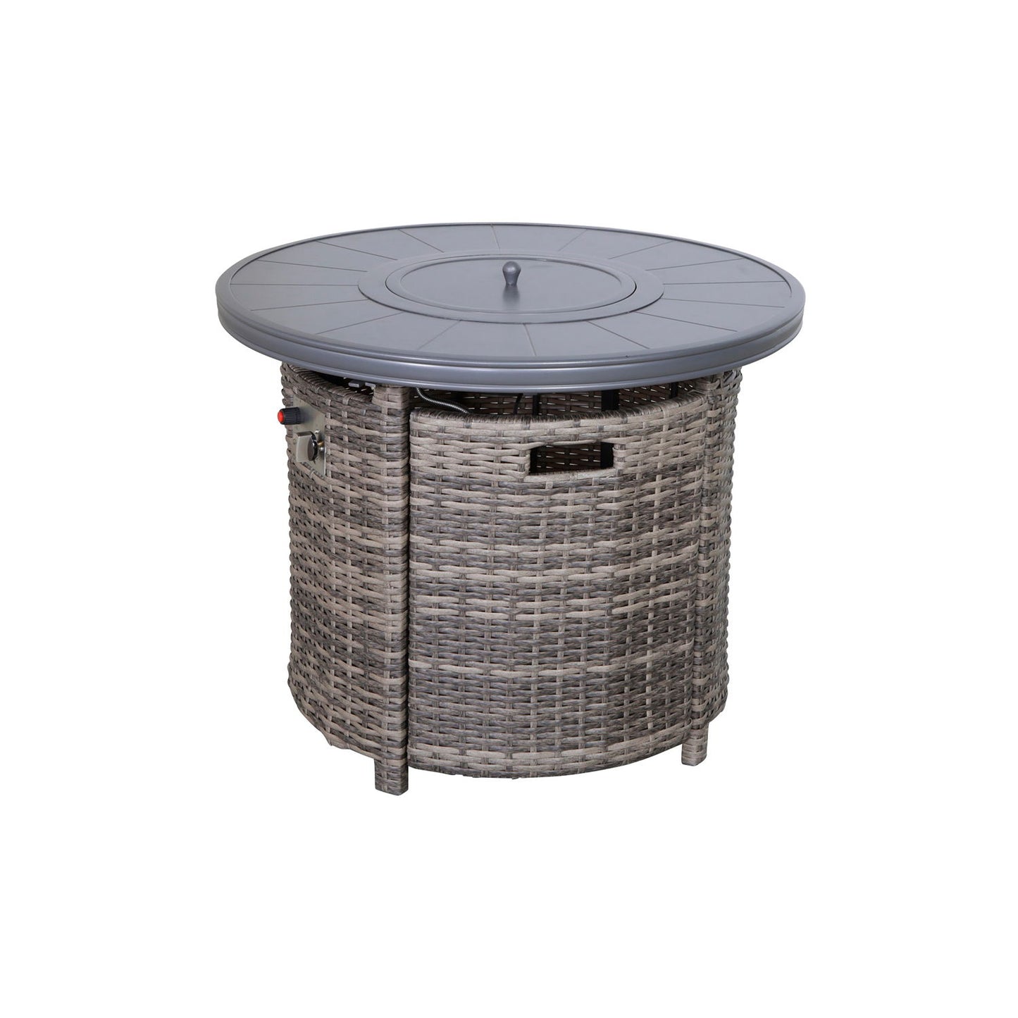 Outdoor Fire Pit Table With Lid LSI Patio Furniture