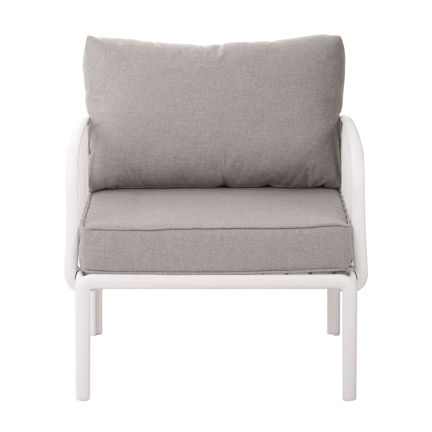 Outdoor Patio Club Chair, Waterproof Thick Cushion Deep Seating Noble House