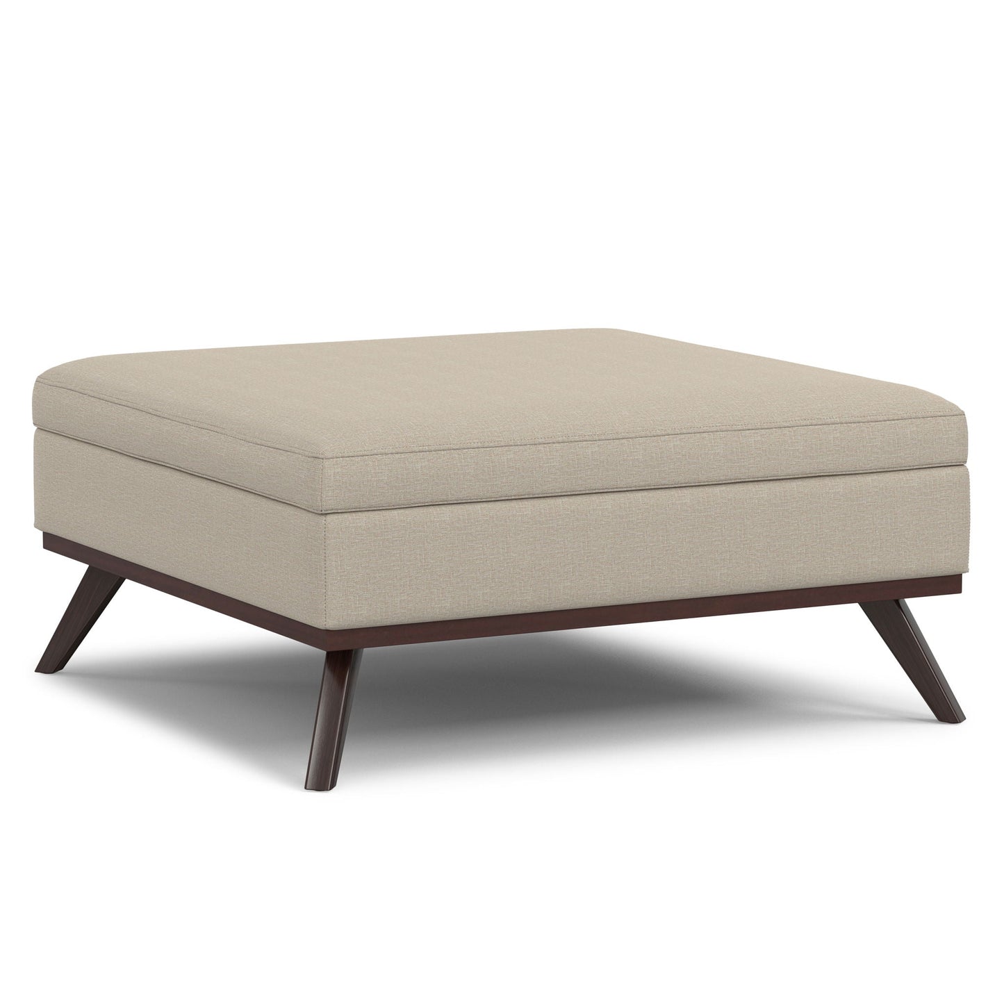 Owen - Multifunctional Square Coffee Table Storage Ottoman Simpli-Home