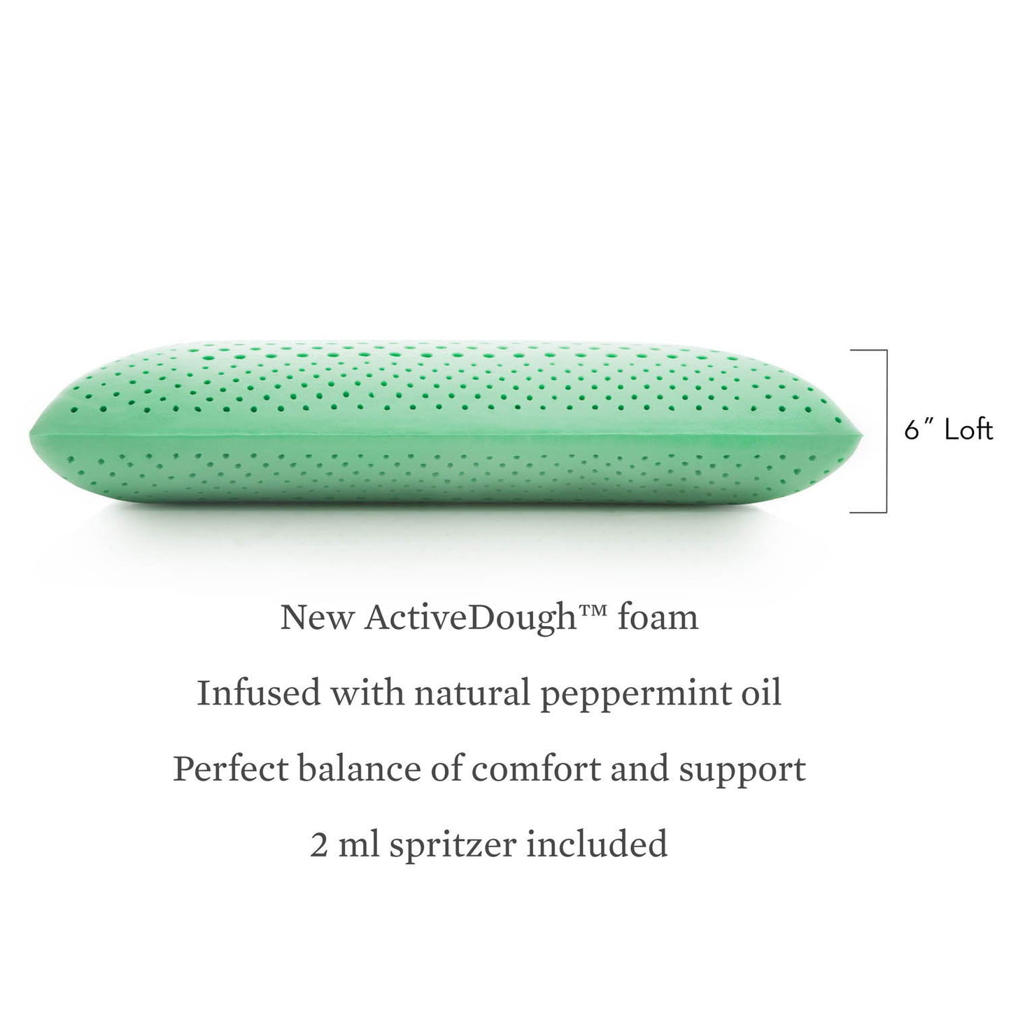 Zoned ActiveDough + Peppermint - Pillow Malouf