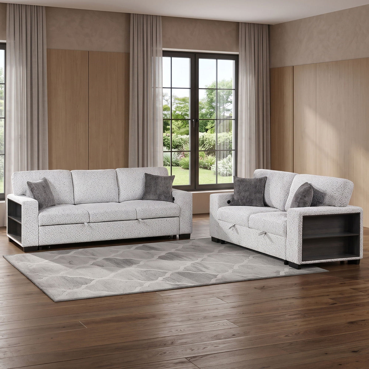 Prato - Living Room Set With Storage Matrix Furniture Group