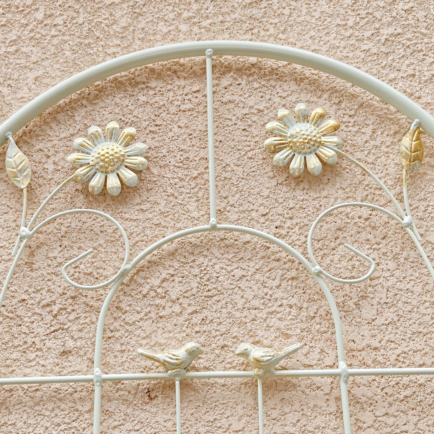Metal Garden Trellis Rustproof Trellis For Climbing Plant Outdoor Flower Support Daily Nest