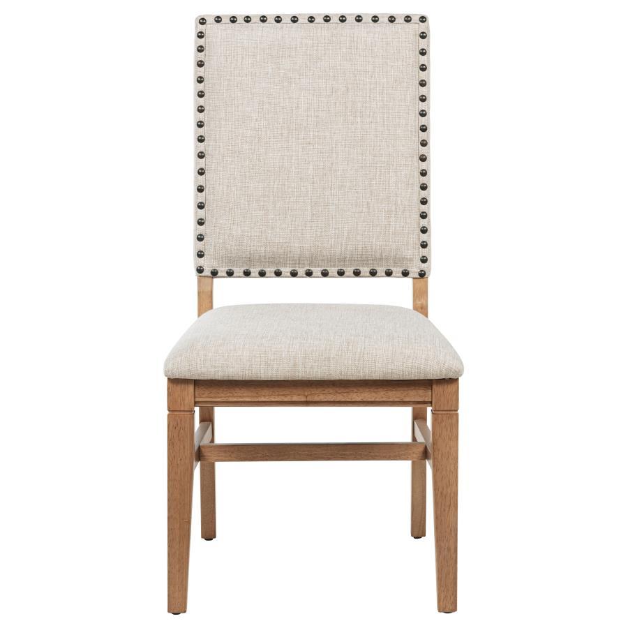 Middleton - Upholstered Dining Side Chair Beige (Set of 2) - Natural Coaster Fine Furniture
