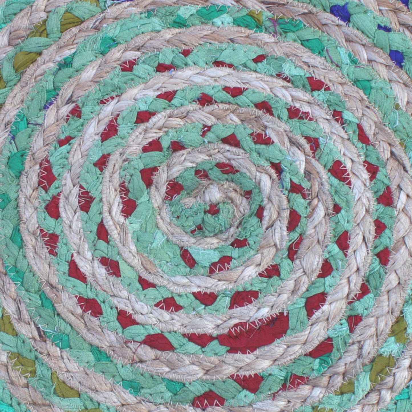 Margo - Handcrafted Round Pouf
