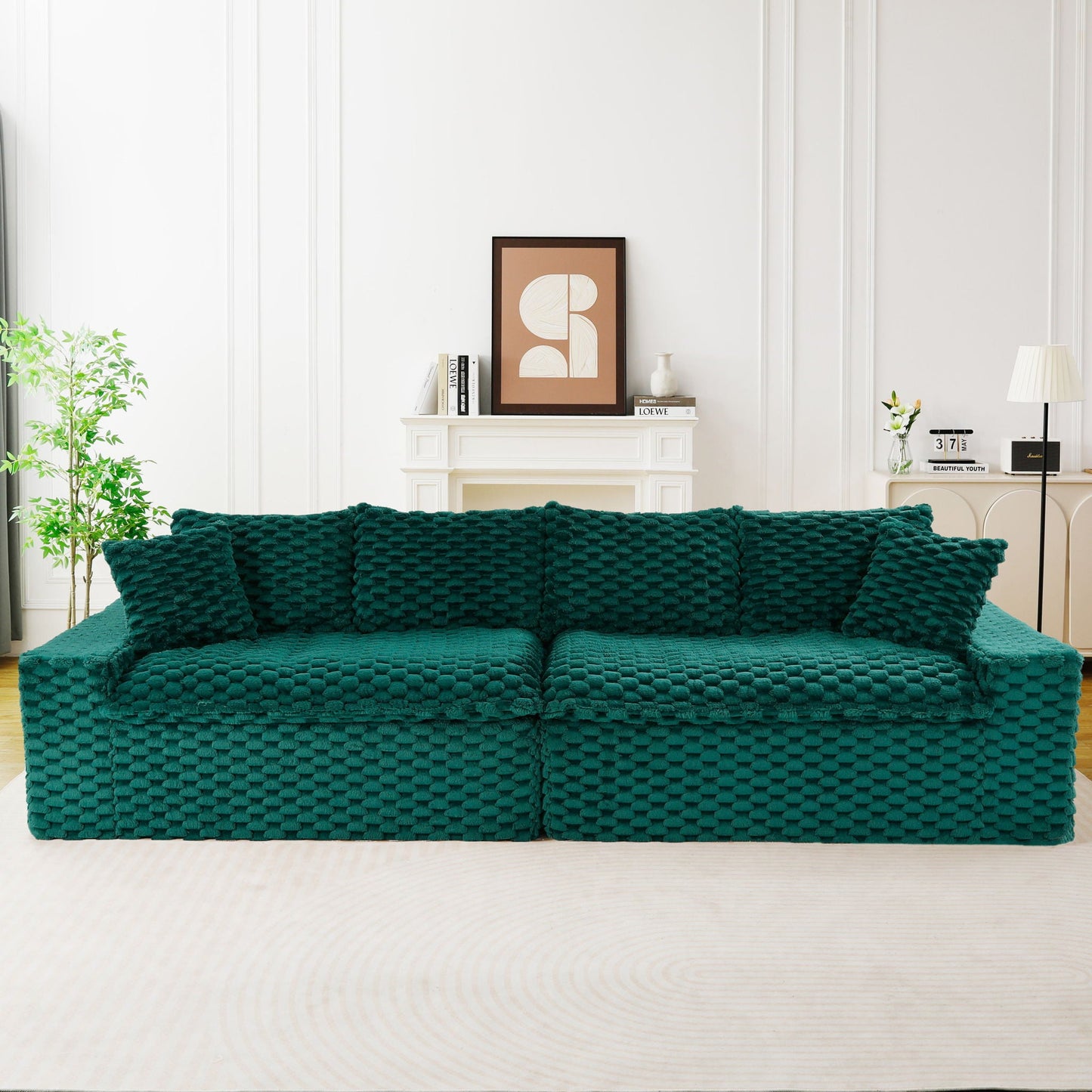 Multifunctional Sofa, Side-By-Side Or Facing Each Other Home Essentials