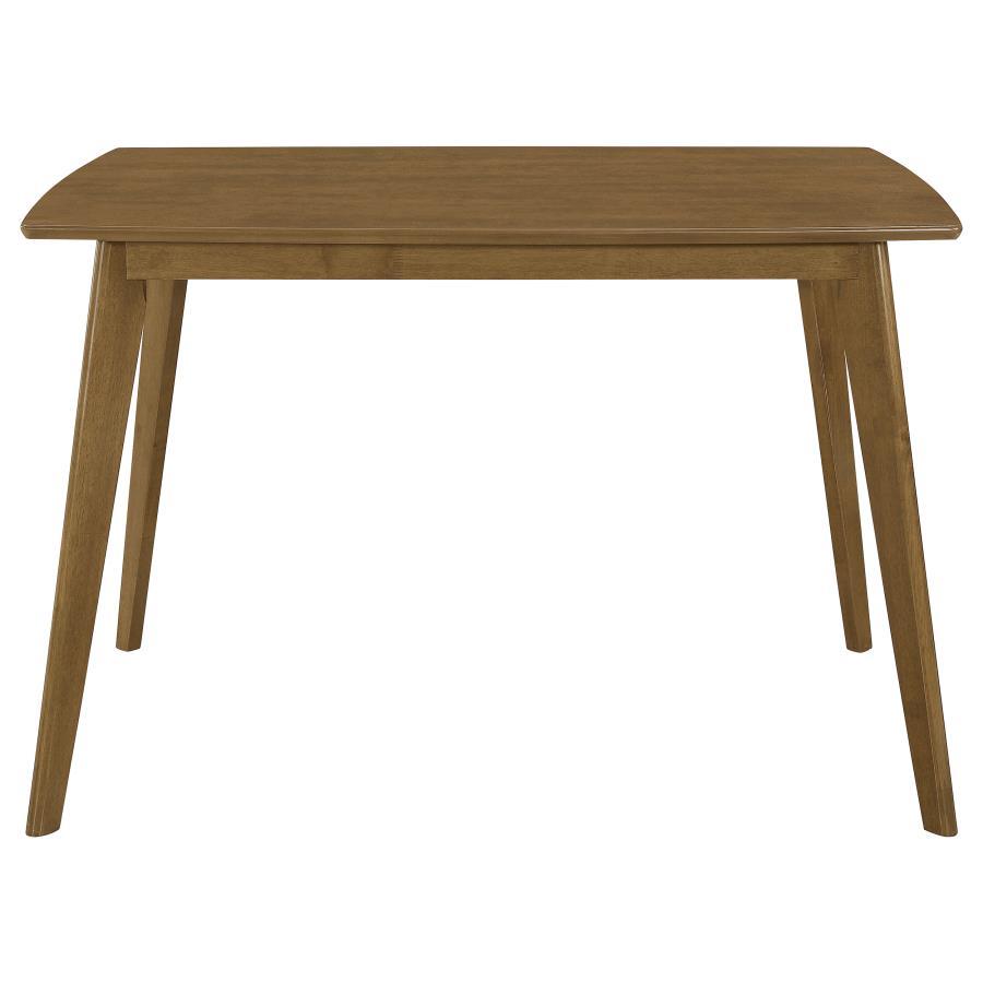 Kersey - Rectangular Wood Dining Table - Chestnut CoasterEveryday