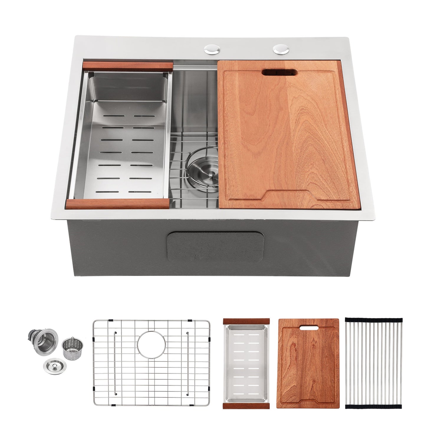 Drop In Kitchen Sink Stainless Steel 16 Gauge Daily Nest