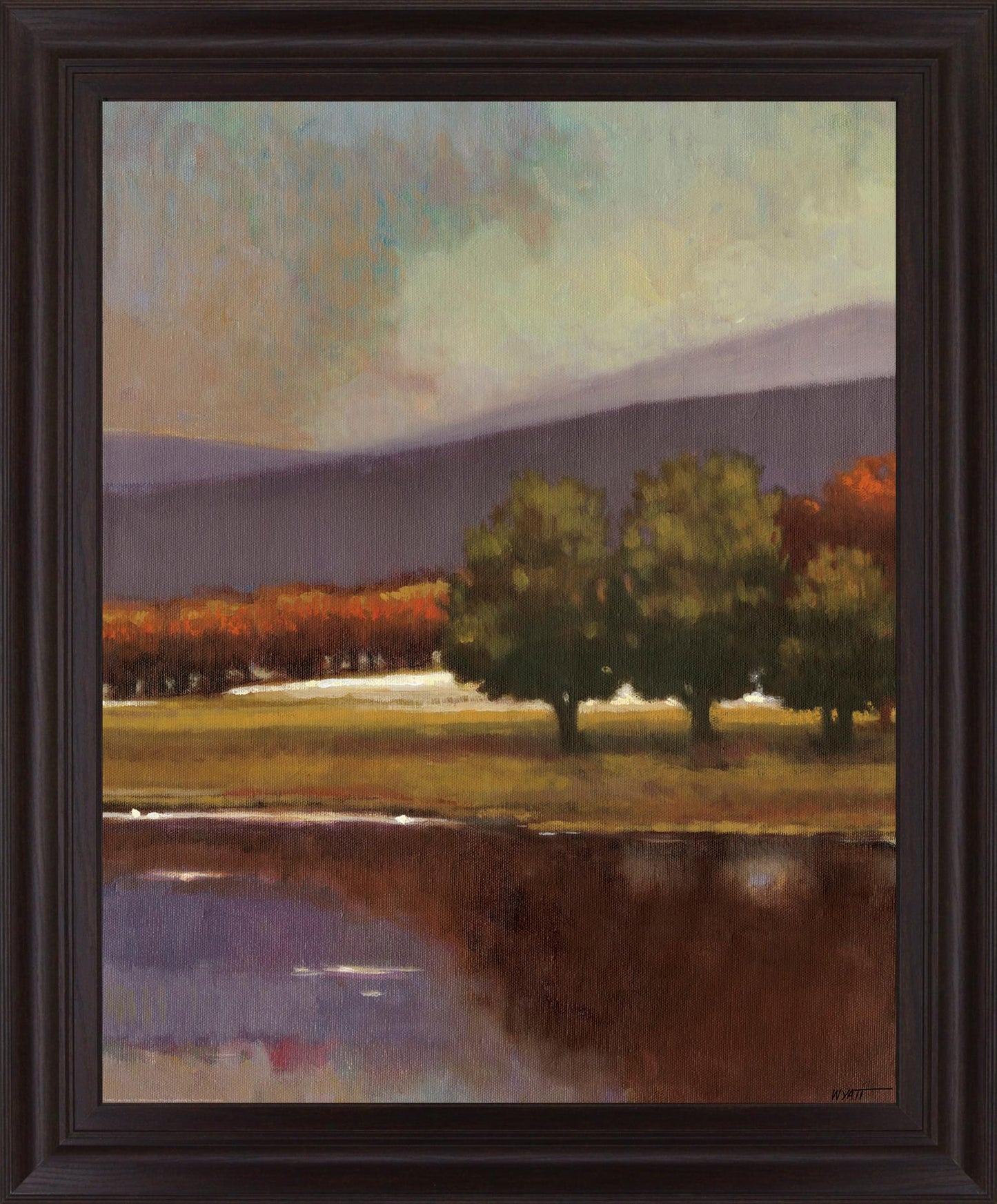 Woodland Reflections - 28" x 34" Framed Wall Art Classy Living