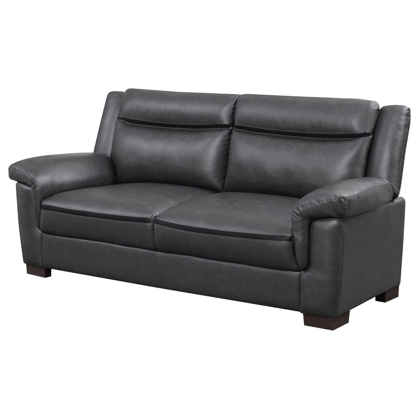 Hawthorne - Sofa With Top Arms Lounge Furniture - Gray Furniture Max