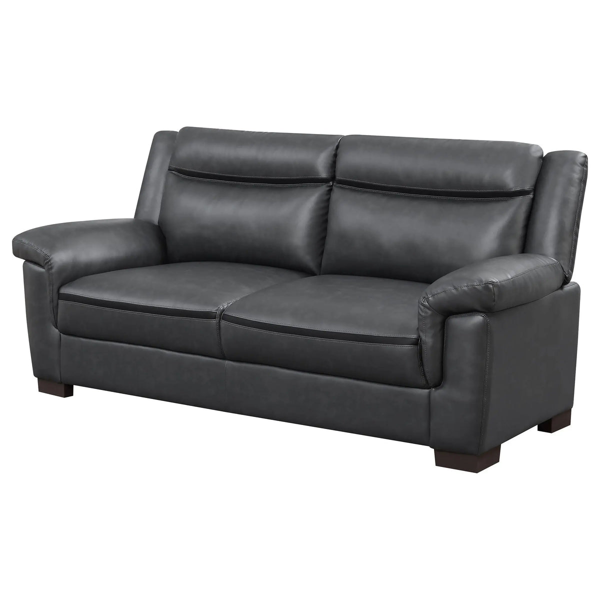 Hawthorne - Sofa With Top Arms Lounge Furniture - Gray Furniture Max