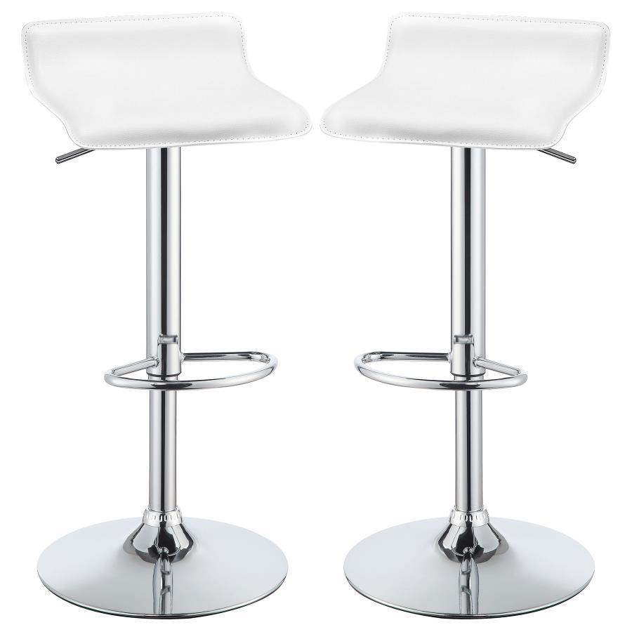 Bidwell - Upholstered Adjustable Bar Stool (Set of 2) CoasterEveryday