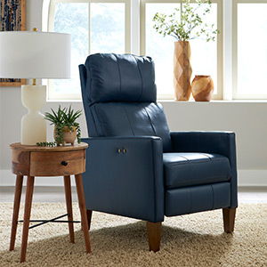 Janae Three-Way Power Leather Recliner Best Home Furnishings