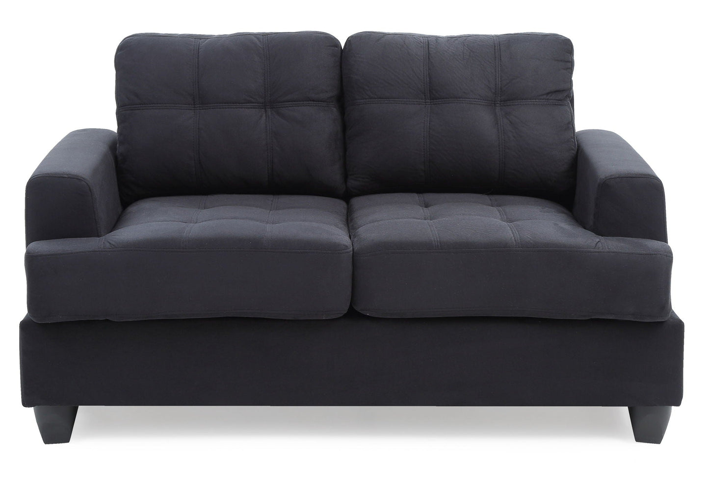 Stylish Transitional Loveseat For Two Glory Furniture
