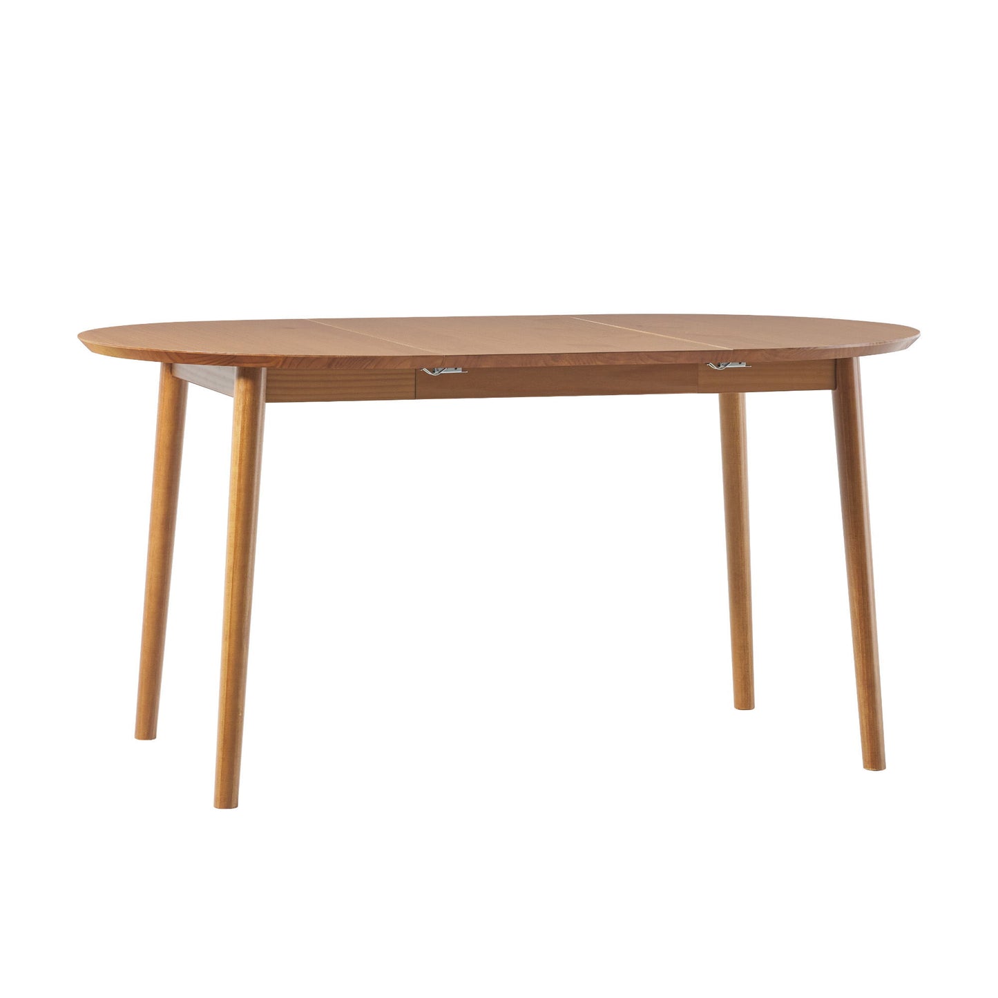 Mid-Century Damsel Extension Dining Table With Removable Leaf - Caramel Walker Edison