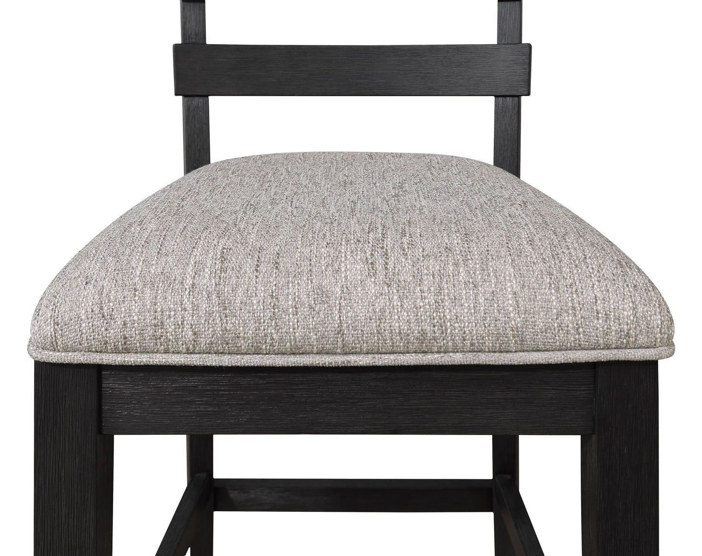 Guthrie - Counter Height Chair (Set of 2) - Charcoal & Gray Crown Mark