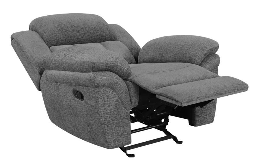 Bahrain - Upholstered Glider Recliner CoasterEssence
