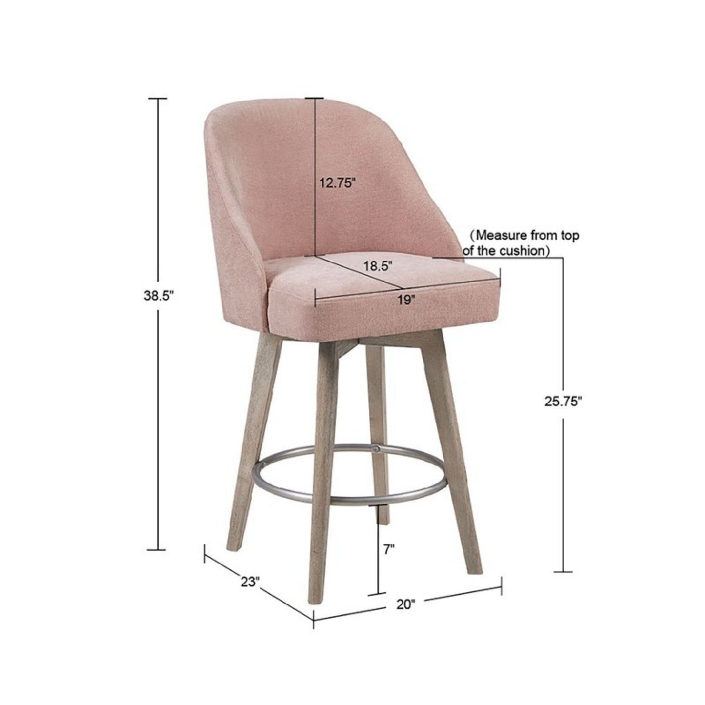 Pearce - Bar Stool With Swivel Seat JLA