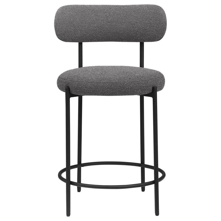 Viola - Boucle Upholstered Bar Stool (Set of 2) Coaster Fine Furniture