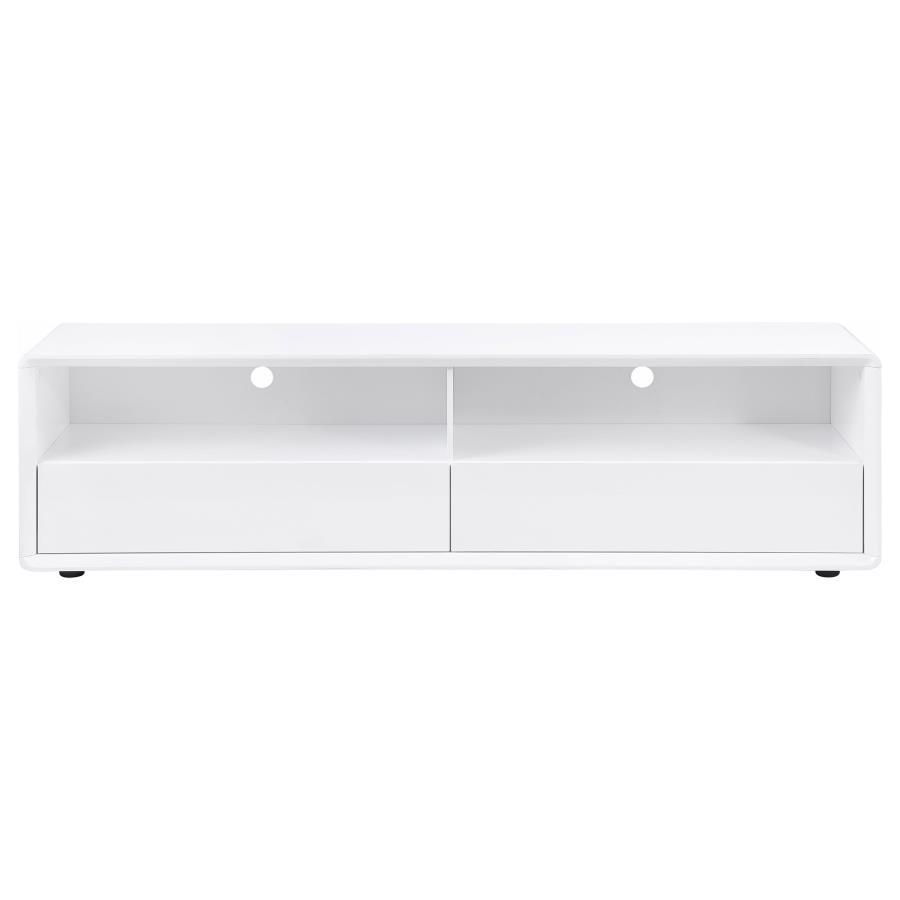 Ellice - TV Stand Media Console - White Coaster Fine Furniture