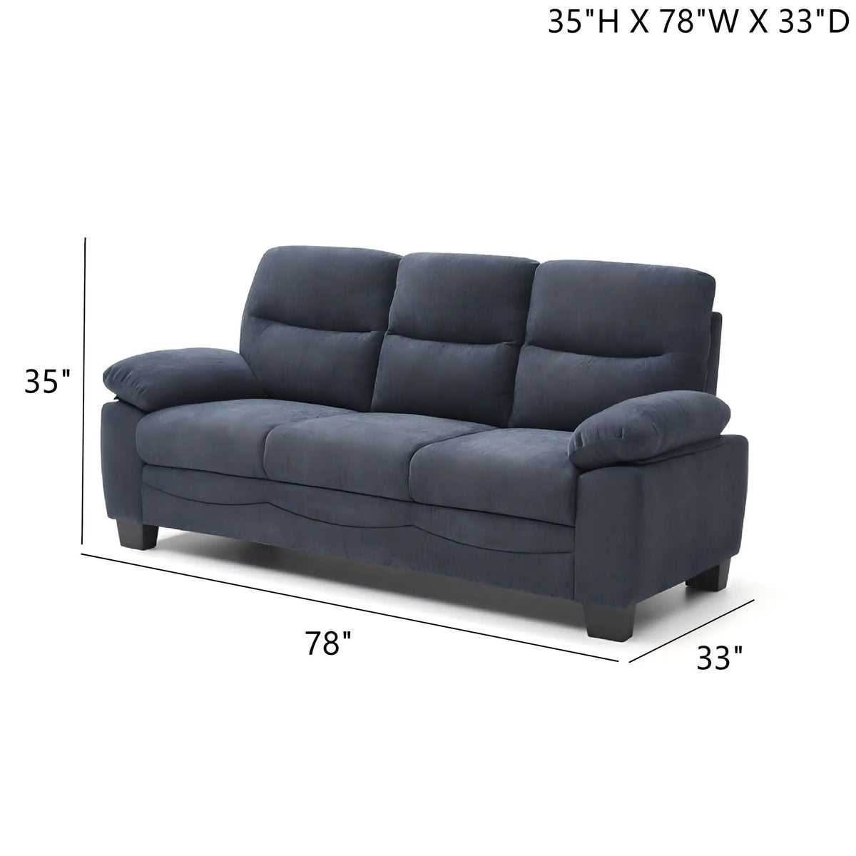 Summerton - Sofa With Pillow Top Arms Glory Furniture
