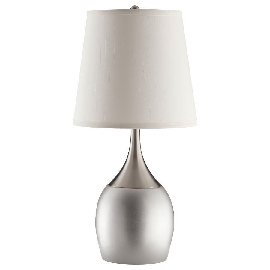 Tenya - Empire Shade Urn Table Lamp (Set of 2) - Silver CoasterEveryday