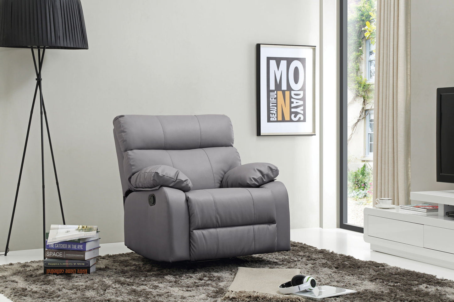 Modern Design Rocker Recliner Glory Furniture