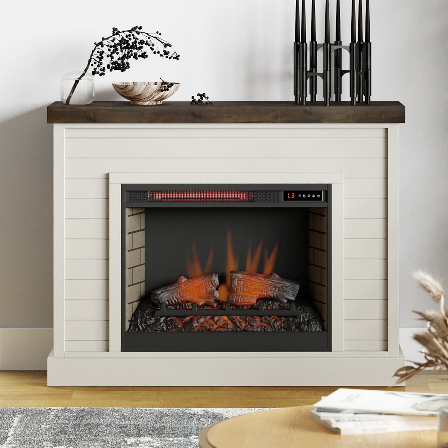 Washington - 48" Fireplace With Mantel Legends