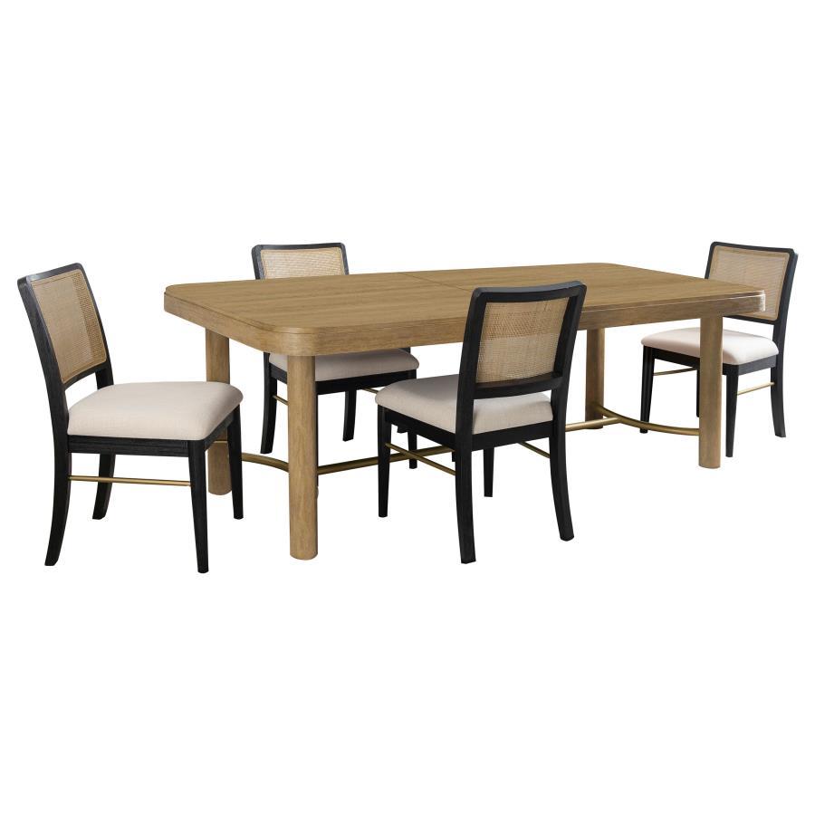 Arini - Extension Leaf Dining Table Set Coaster Fine Furniture