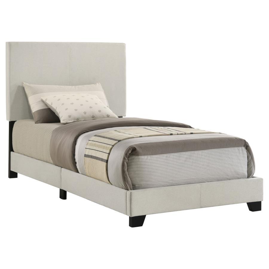 Dorian - Upholstered Panel Bed CoasterEveryday