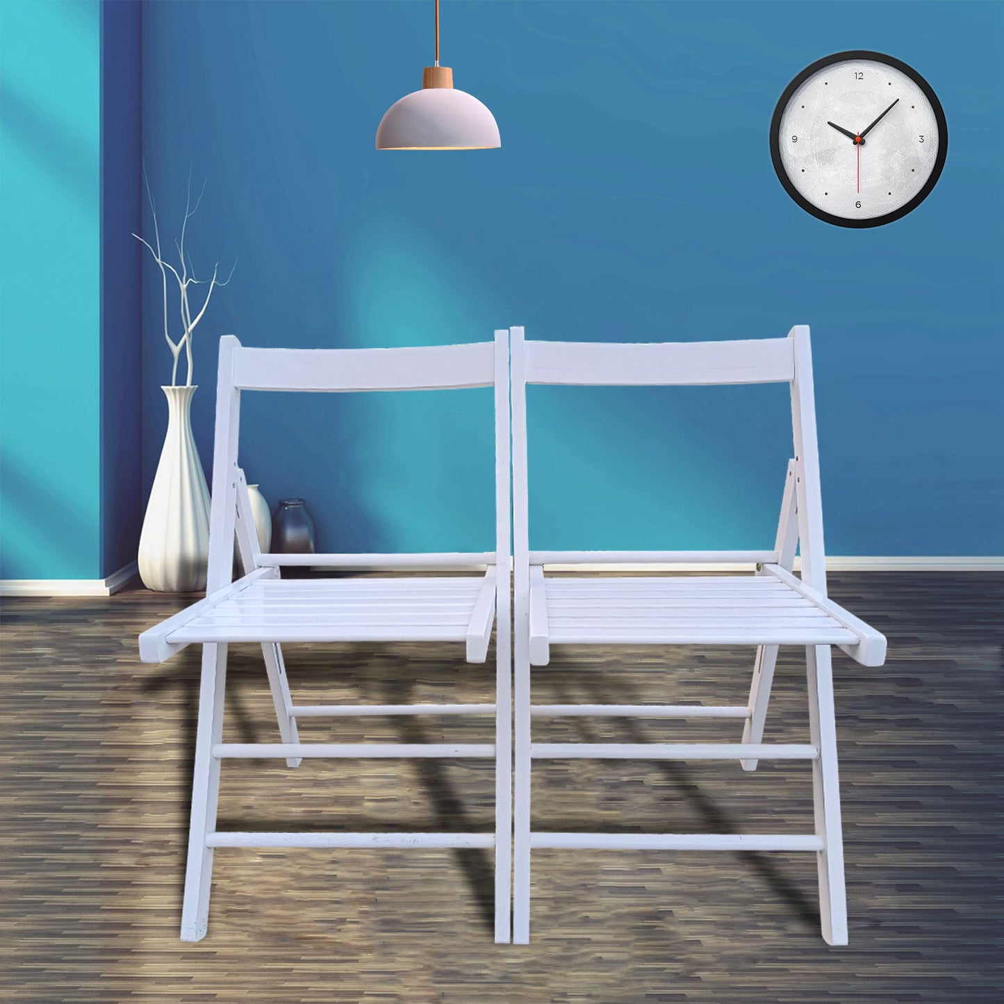 Folding Chair, Foldable Style (Set of 2) Home Essentials