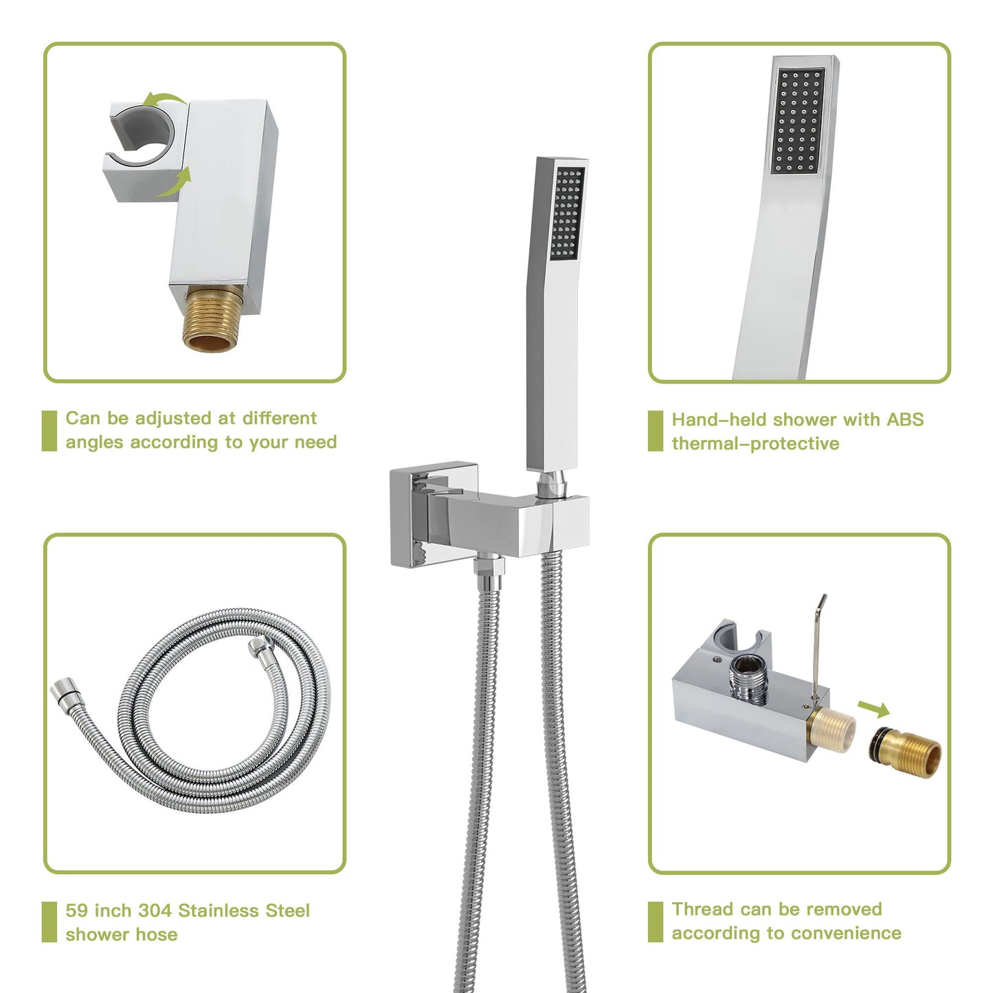 Dual Shower Head System With Ceiling Mount And Rough In Valve Daily Nest