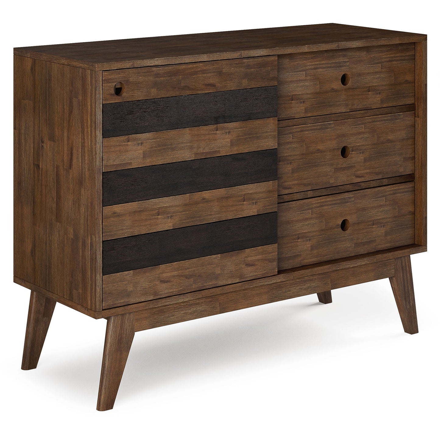 Clarkson - Medium Storage - Rustic Natural Aged Brown Simpli-Home