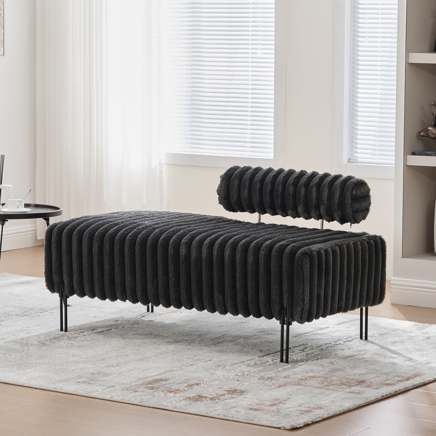 Mini Loveseat With Adjustable Backrest Home Essentials