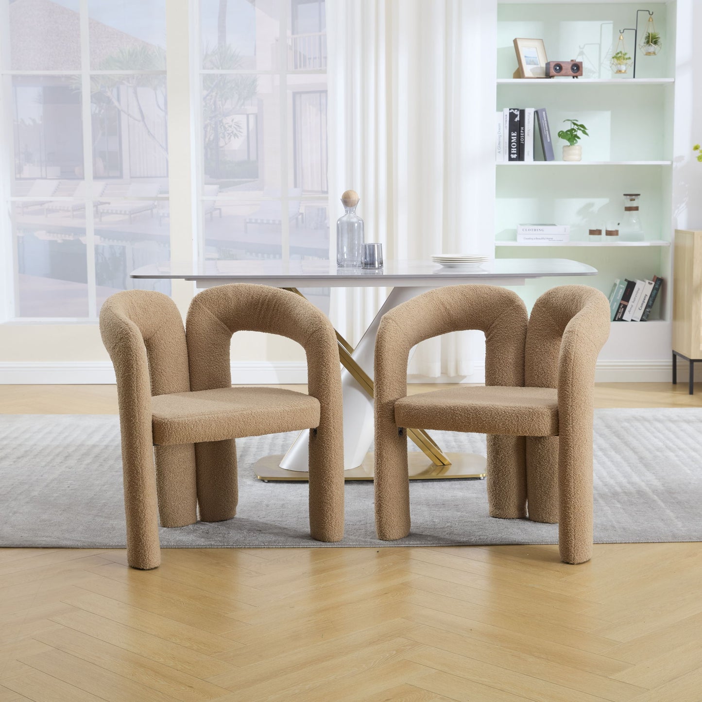 Coolmore Contemporary Designed Accent / Dining Chair With Armrests Home Essentials