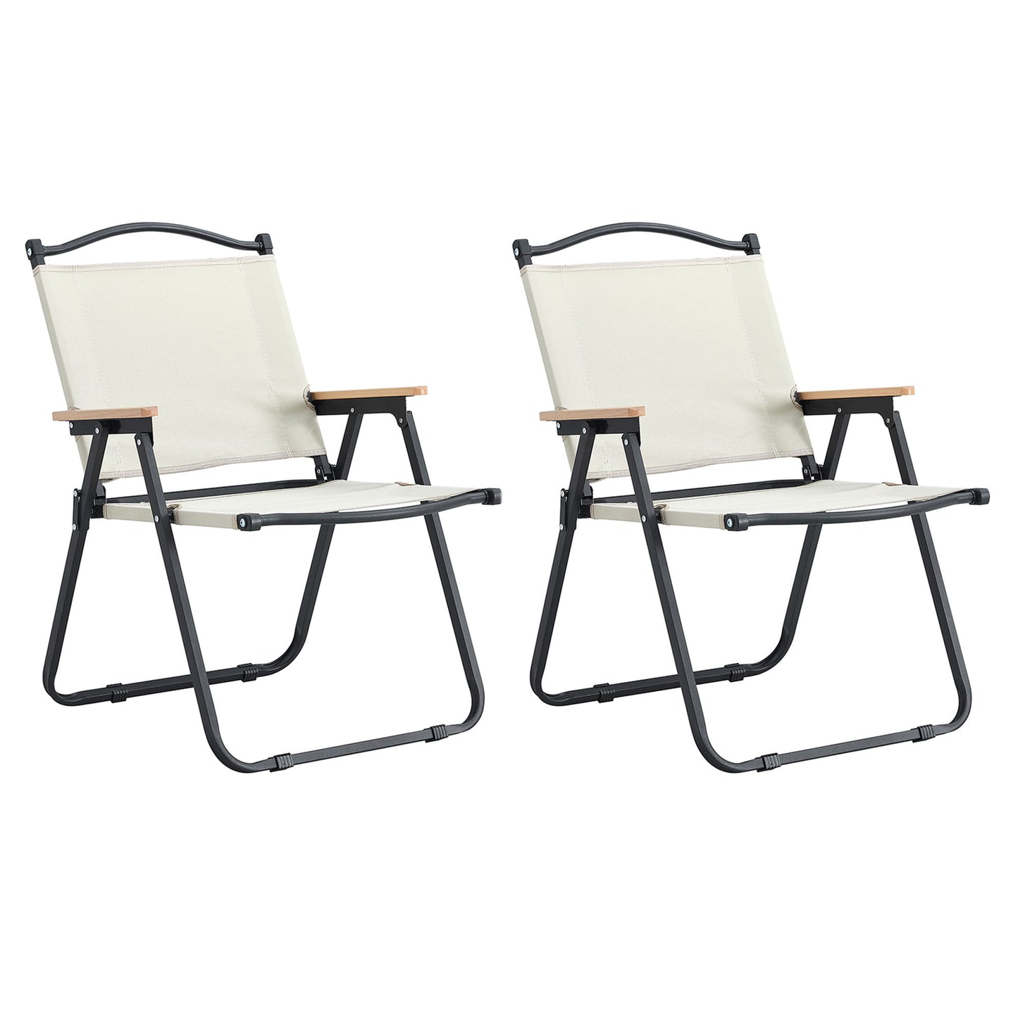 Folding Outdoor Chair For Indoor, Outdoor Camping, Picnics, Beach, Backyard, Bbq, Party, Patio Home Essentials