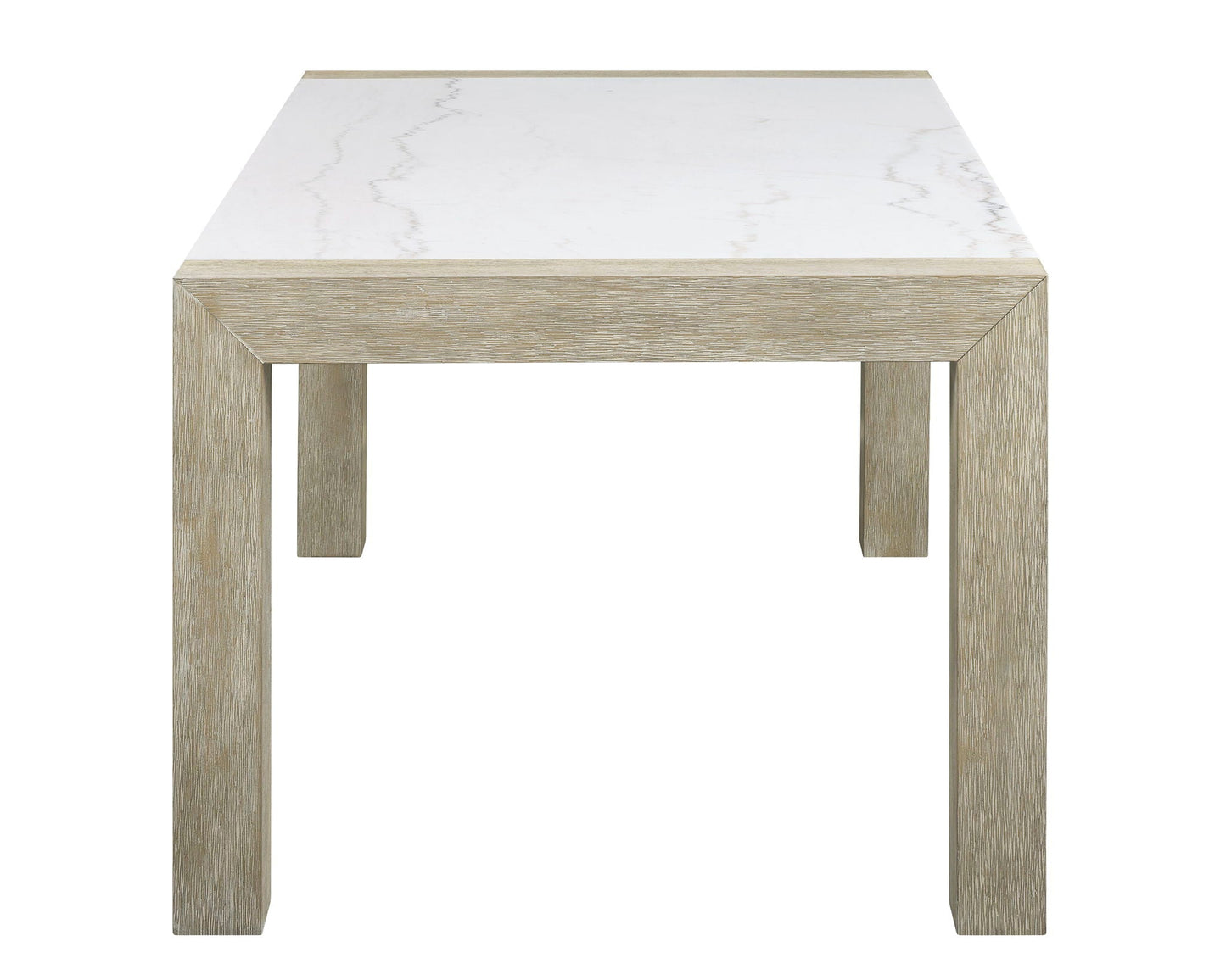 Dune - Genuine Marble Dining Table - White Crown Mark