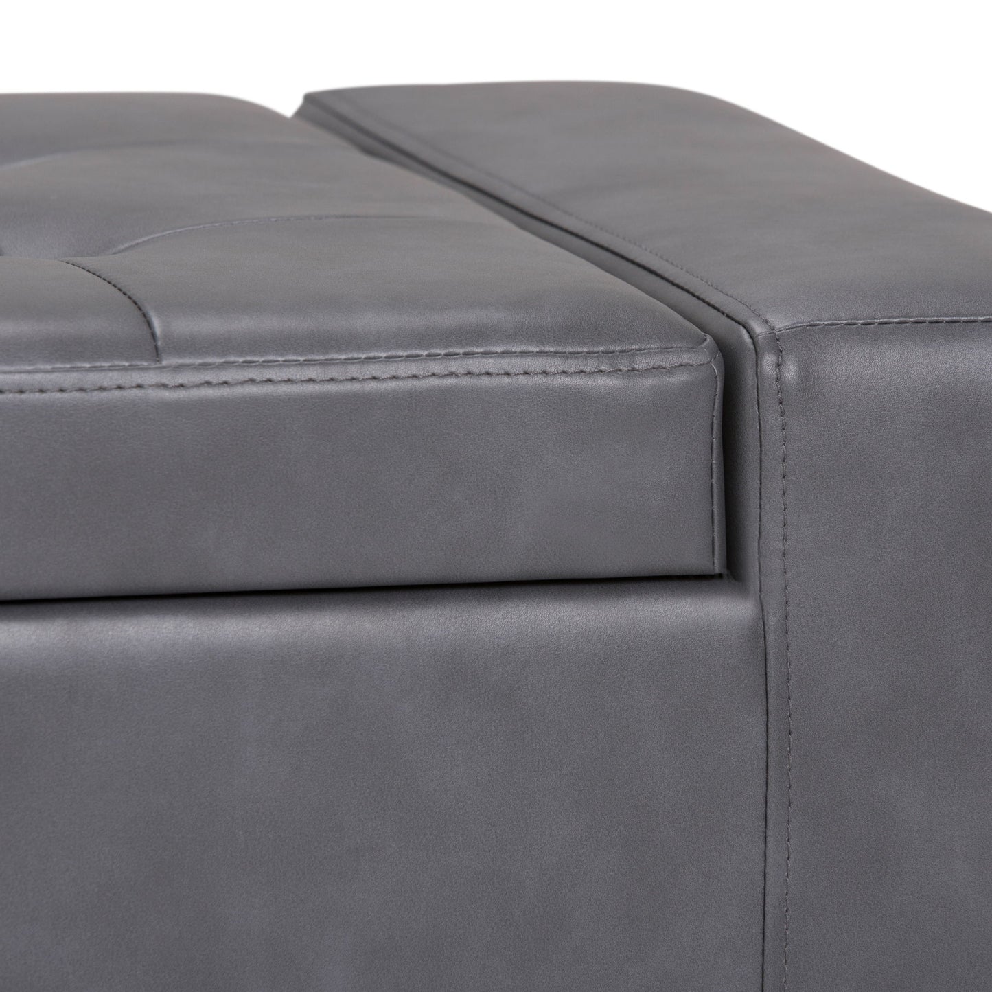 Laredo - Contemporary Large Storage Ottoman Simpli-Home