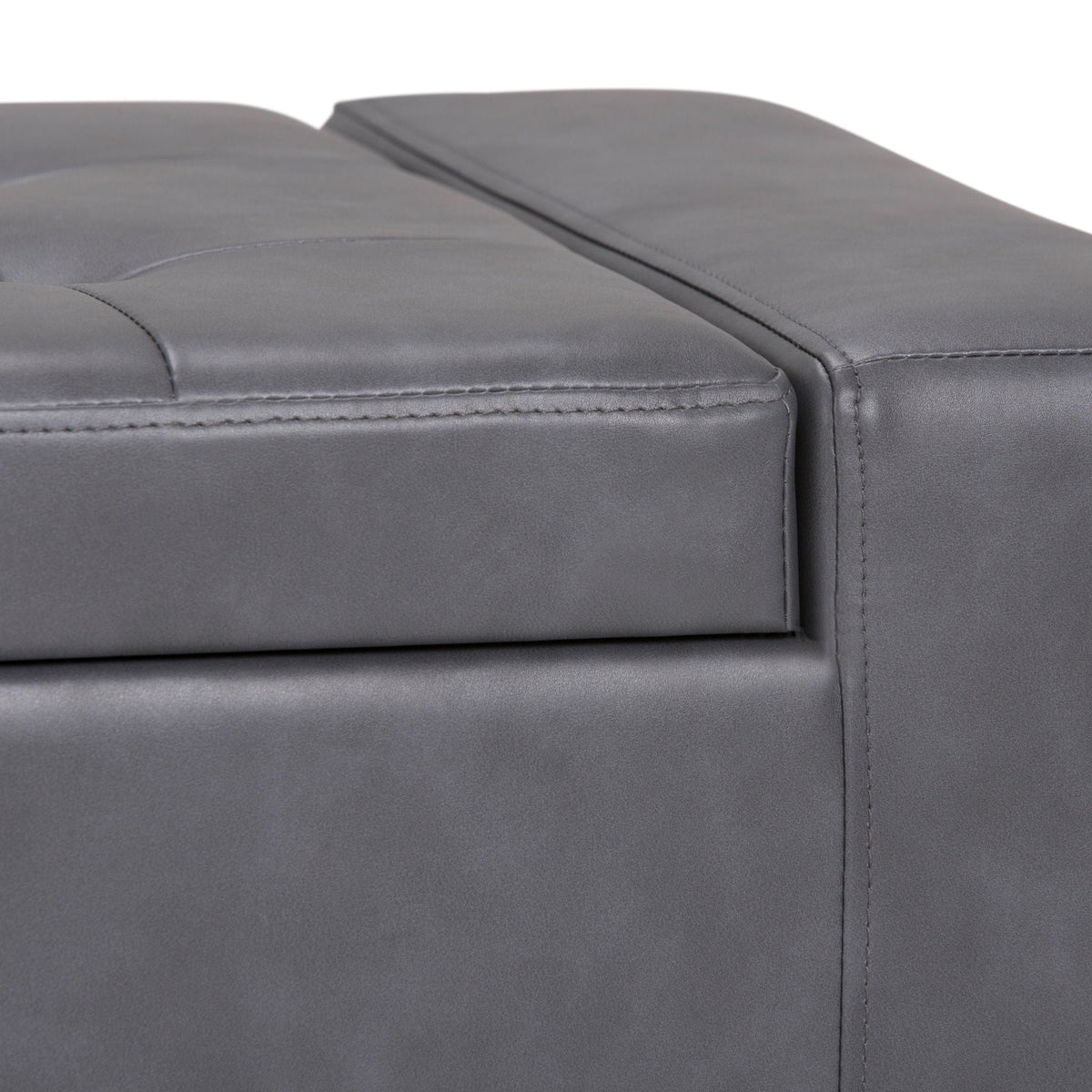 Laredo - Contemporary Large Storage Ottoman Simpli-Home