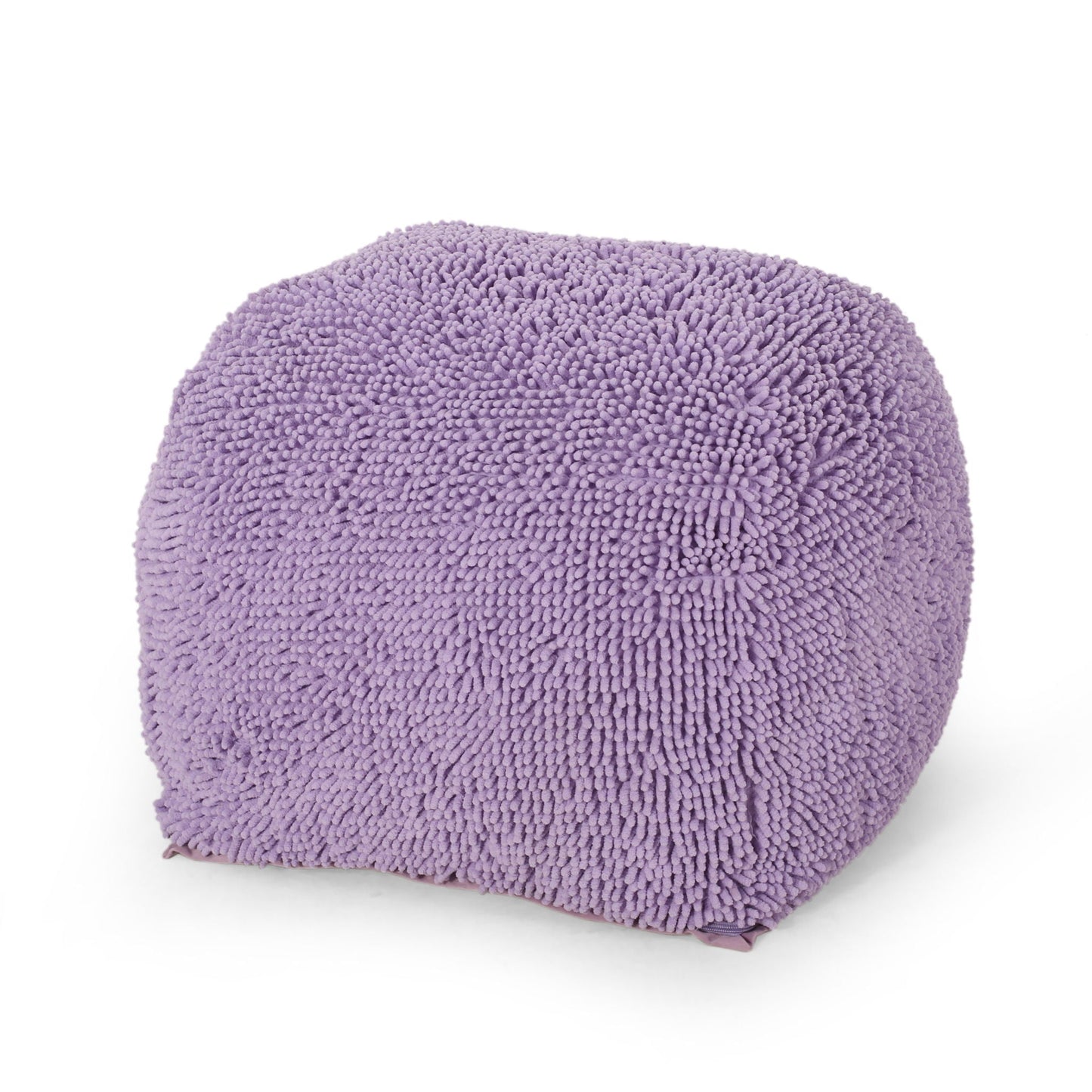 Spongy Microfiber Square Pouf Soft Seating Home Essentials