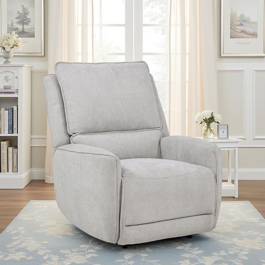 Sylmar - Chenille Upholstered Power Recliner Coaster Fine Furniture