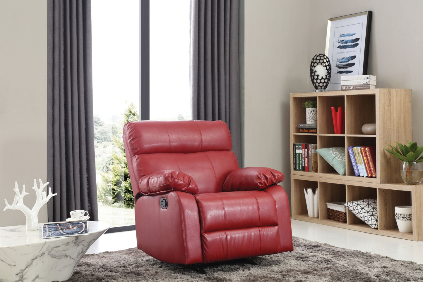 Modern Design Rocker Recliner Glory Furniture